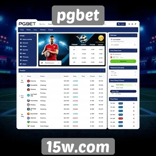 Interface e usabilidade do site pgbet